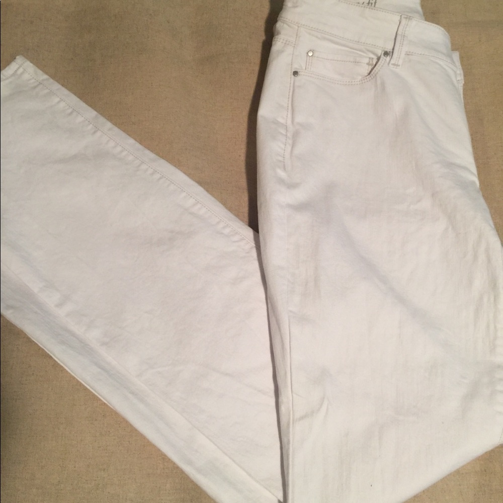 Ann Taylor White Jeans